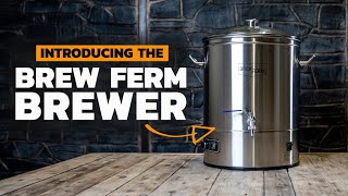 BREWFERM BREWER  A Durable amp Powerful 30L Electric brewing kettle  Get Er Brewed [upl. by Tamara]