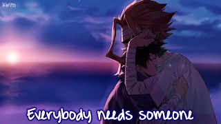 「Nightcore」→ Be Somebody Lyrics by Phil Good [upl. by Rohn]