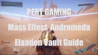 Elaaden Vault Puzzle Guide  Mass Effect Andromeda [upl. by Nirre747]