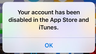 How to Fix Your Account has been Disabled in the App Store and iTunes on iPhone amp iPad after iOS 14 [upl. by Menis]