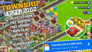 NEW UPDATE TOWNSHIP MOD APK V2000 UNLIMITED MONEY [upl. by Acinoev354]