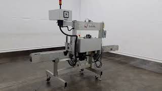 E308799  Quadrel Versaline Vertical Roller Labeler [upl. by Elvia]