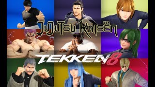 TEKKEN 8  Jujutsu Kaisen  Peak Cosplay Showcase [upl. by Ahpla629]