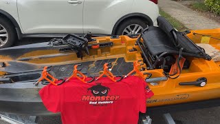 Best Kayak Rod Holders amp Upgrades Old town sportsman [upl. by Suhpoelc51]