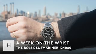 The Rolex Submariner Ref 124060  A Week On The Wrist [upl. by Karina]