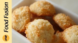 Coconut Macaroons Recipe By Food Fusion [upl. by Blane]