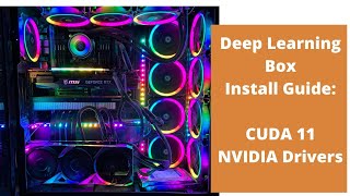 How to install CUDA 11 NVIDIA Drivers  Walkthrough for Ubuntu 20 [upl. by Nerred]