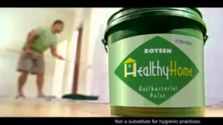 BOYSEN Healthy Home quotAttackquot TVC [upl. by Ahsaret]