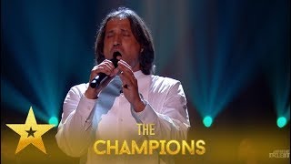 Gennady TkachenkoPapizhl Unique Russian Artist SHOCKS Wembley  Britains Got Talent Champions [upl. by Rogovy]