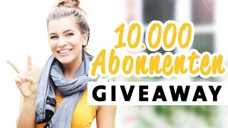 10000 Abonennten Special  Giveaway Gewinnspiel  Danke ihr Süßen [upl. by Zurc667]