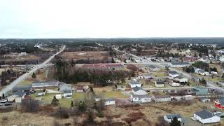 Whitbourne Newfoundland  4K Drone [upl. by Ileyan]