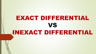 25 Exact Differential vs Inexact Differential Thermodynamics in UrduHindi [upl. by Nyleak]