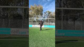 Solo soccer football goalkeeper training 2024 part 274 [upl. by Iana511]