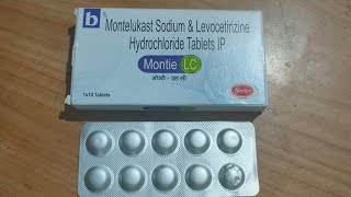 Montie LC Tablet review in hindi  Montelukast amp Levocetirizine Hydrochloride Tablet [upl. by Snej]