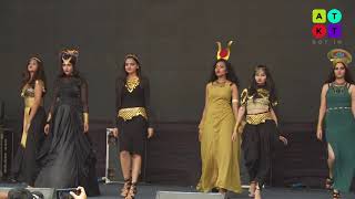 Egyptian Themed Fashion Show by Students from NM College  Umang 2018 [upl. by Viccora]