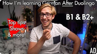 How Im Learning German After Duolingo B1 B2 AD [upl. by Nat]