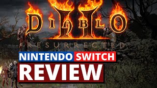 Diablo 2 Resurrected Nintendo Switch Review [upl. by Akinad]