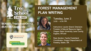 Tree School Online Forest Management Plan Writing [upl. by Asetal209]