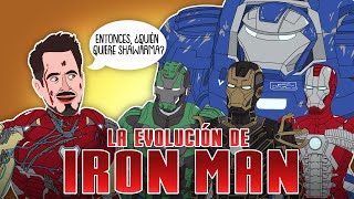 La Evolución de Iron Man Tony Stark Animada [upl. by Eelloh]