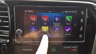 Android Auto on the 2018 Mitsubishi Lineup [upl. by Arotak]