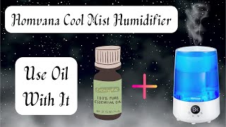 Unboxing Homvana Cool Mist Humidifier for Bedroom Quiet 3L Ultrasonic Vaporizer [upl. by Liuqa]