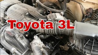 How to 3l diesel engineToyota 3l engine 3l diesel engine sound [upl. by Kramlich563]