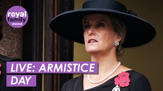 LIVE Sophie Duchess of Edinburgh Attends Armistice Day Service in Staffordshire [upl. by Murrah]