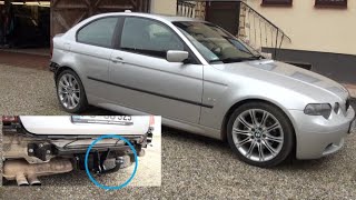 BMW E46 Anhängerkupplung mit Elektrosatz nachrüsten DIY [upl. by Kirven]