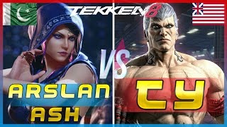 Tekken 8 🔥 Arslan Ash Zafina Vs TY Bryan 🔥 Player Matches [upl. by Lerrej]