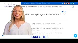 Repair Firmware Galaxy Watch 6 Classic 43mm SMR950 [upl. by Nyleikcaj]