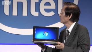 Intel anuncia os quotultrabooksquot e demonstra o Asus UX21 Computex 2011 [upl. by Ynatsed611]