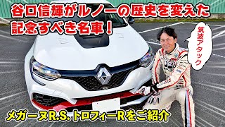 この車で ルノーの歴史に名を刻みました。メガーヌ RS トロフィーR。【タイムアタック】 [upl. by Mahseh]