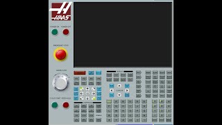 Control Haas para una fresadora [upl. by Apollus]