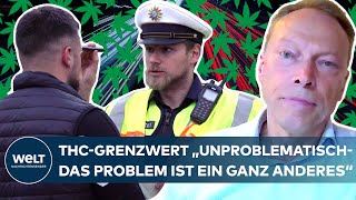 CANNABISGESETZ Was der erhöhte THCGrenzwert für Autofahrer bedeutet  Das sagt der Unfallforscher [upl. by Enaitsirhc96]