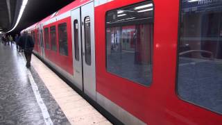 SBahn Hamburg  Züge der City SBahn im Tunnel 1080p [upl. by Andert]