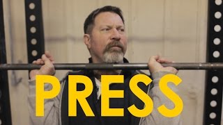 How to Overhead Press With Mark Rippetoe  The Art of Manliness [upl. by Buatti]