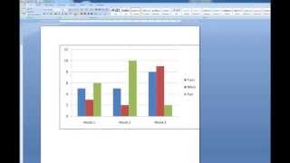 Easily update an Excel chart in Word by copying and using Paste Special [upl. by Gabriel]