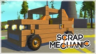 MASZYNA ŚMIERCI BMW I KATAPULTA  SCRAP MECHANIC 3 PLHD [upl. by Llennahc]