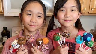 Who Makes the BEST CAKE POPS Janet or Kate [upl. by Peatroy]