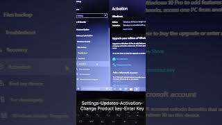 How to Activate Windows 10 shorts ytshorts [upl. by Avra830]