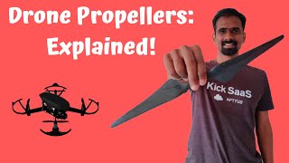 Drone Propellers  Understanding How Propellers Work [upl. by Hbahsur557]