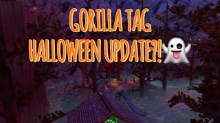 gorilla tags new HALLOWEEN UPDATE IS INSANE [upl. by Parrish]