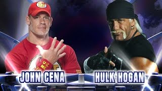 John Cena vs Hulk Hogan Fantasy MatchUp [upl. by Whitten]