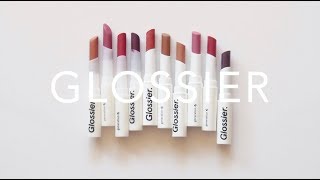 Glossier Generation G  Lipstick Review and Collection [upl. by Eimareg631]