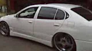 Toyota Aristo JZS161 Air Suspension Demo after Dyno tune at KSnusa KS Motorsport Indonesia [upl. by Cadmar]