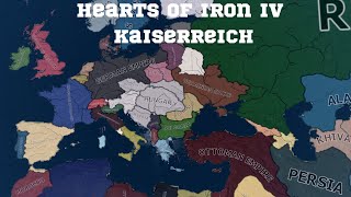 Kaiserreich Timelapse 10 Year War  HOI4 Timelapse [upl. by Rennug]