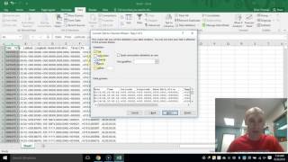 Text Data to Excel Graph [upl. by Aret]