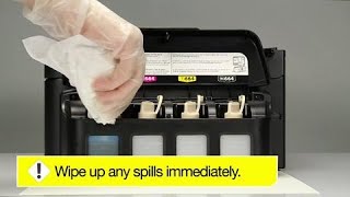 Epson Expression ET2500  How to Fill Your EcoTank Printer [upl. by Ecirtnahs]