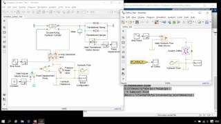 Simscape Language Hydraulic Example [upl. by Netsyrk]