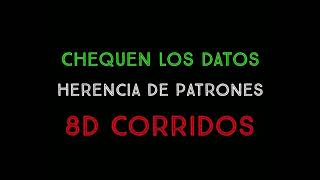 Chequen Los Datos  Herencia de Patrones 8D AUDIO [upl. by Pudendas]